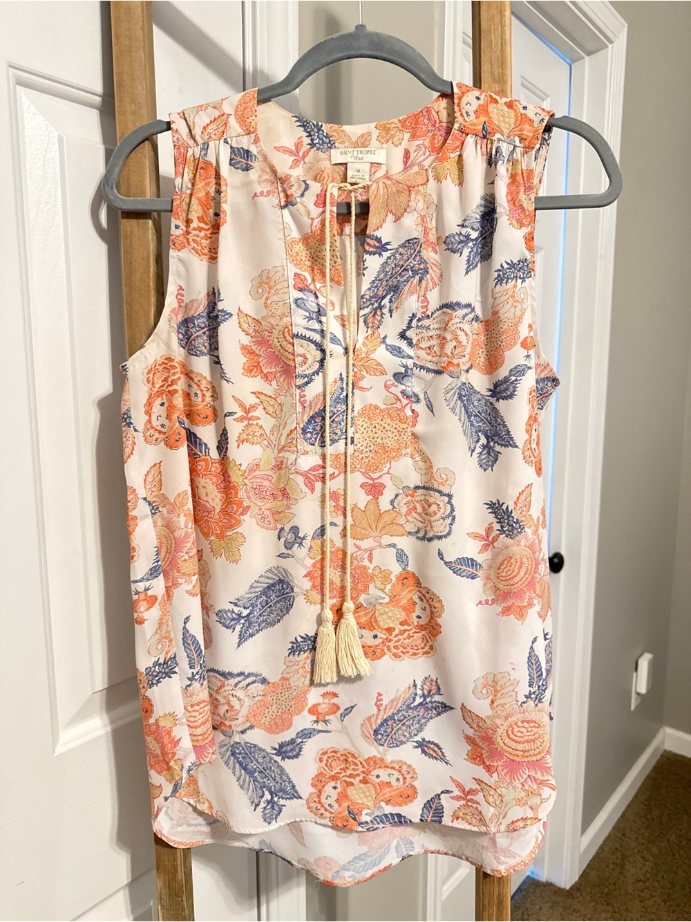 Saint Tropez West Sleeveless Floral Tanktop